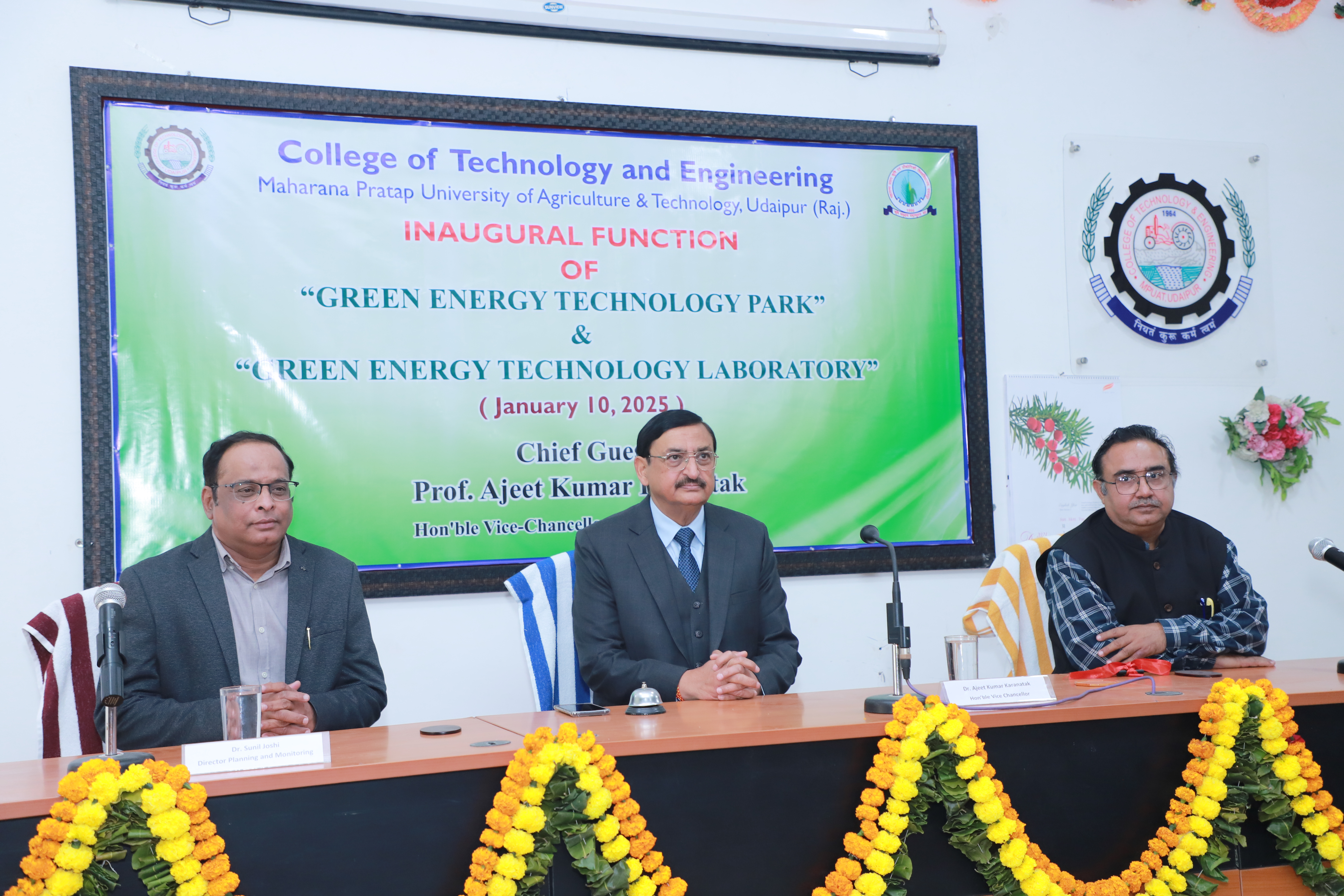  Dr. Karnataka Inaugurates Green Energy Park and Lab at CTAE