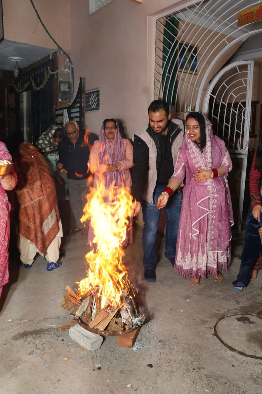 Punjabi Society Celebrates Lohri with Enthusiasm