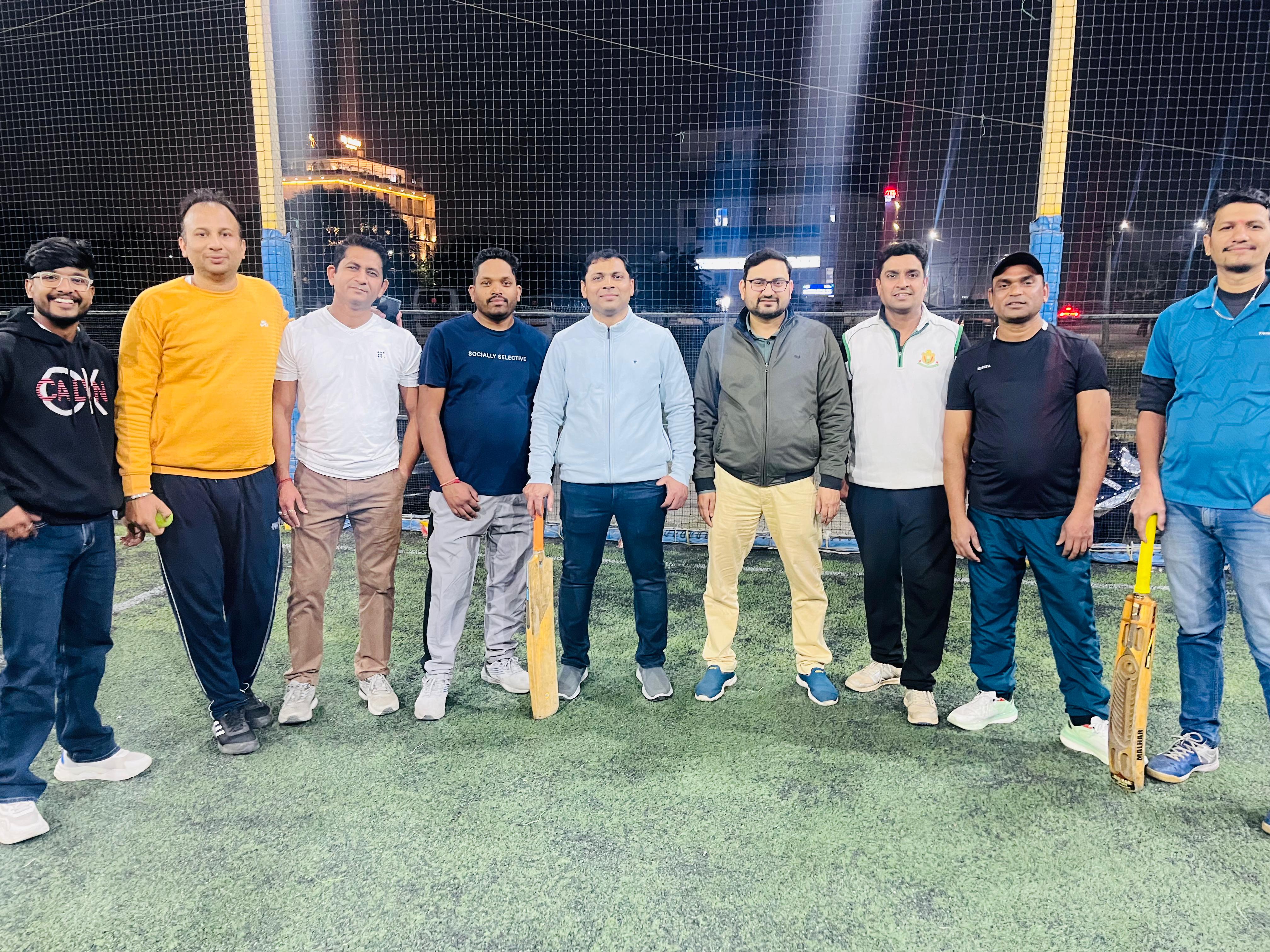 Friendly Cricket Match Organized for Cancer Awareness