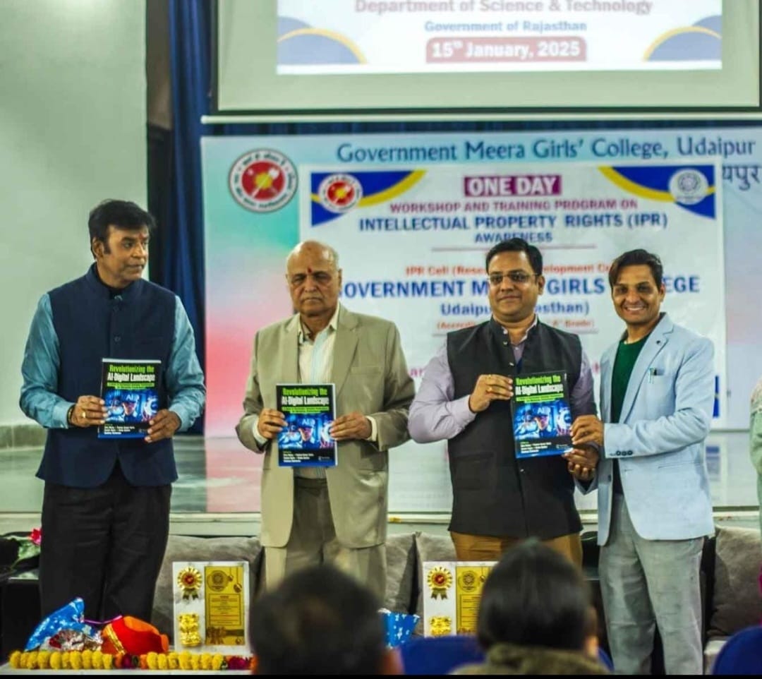 Book Launch at IPR Workshop in Udaipur