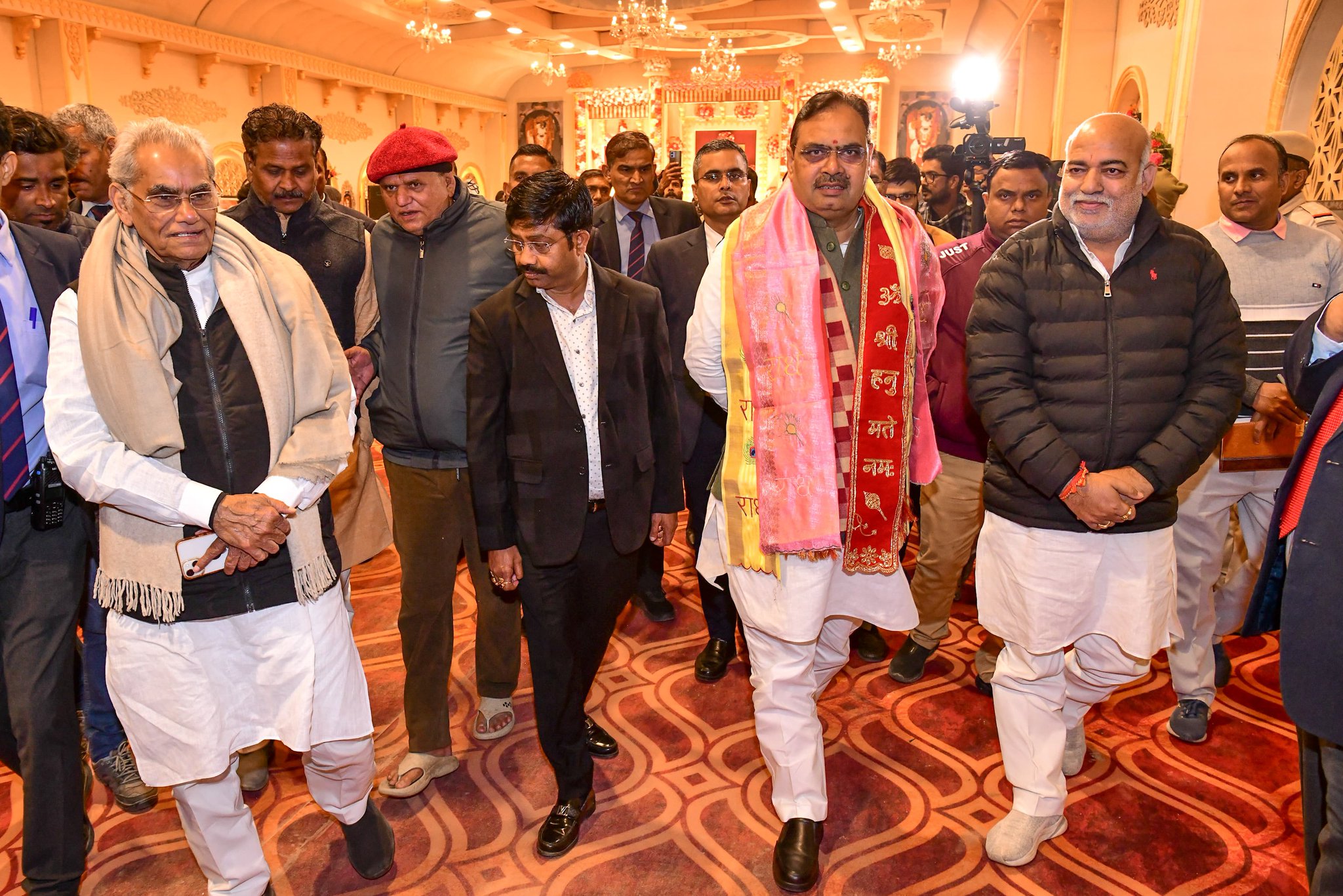 Rajasthan CM Bhajan Lal Attends Maha Kumbh 2025