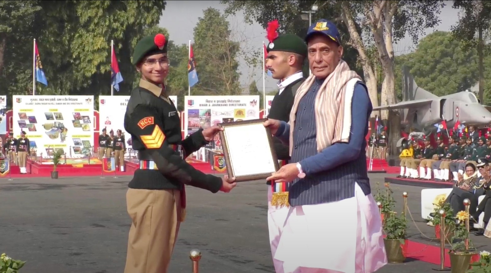 Raksha Mantri Award for NCC Sergeant Manan Sharma