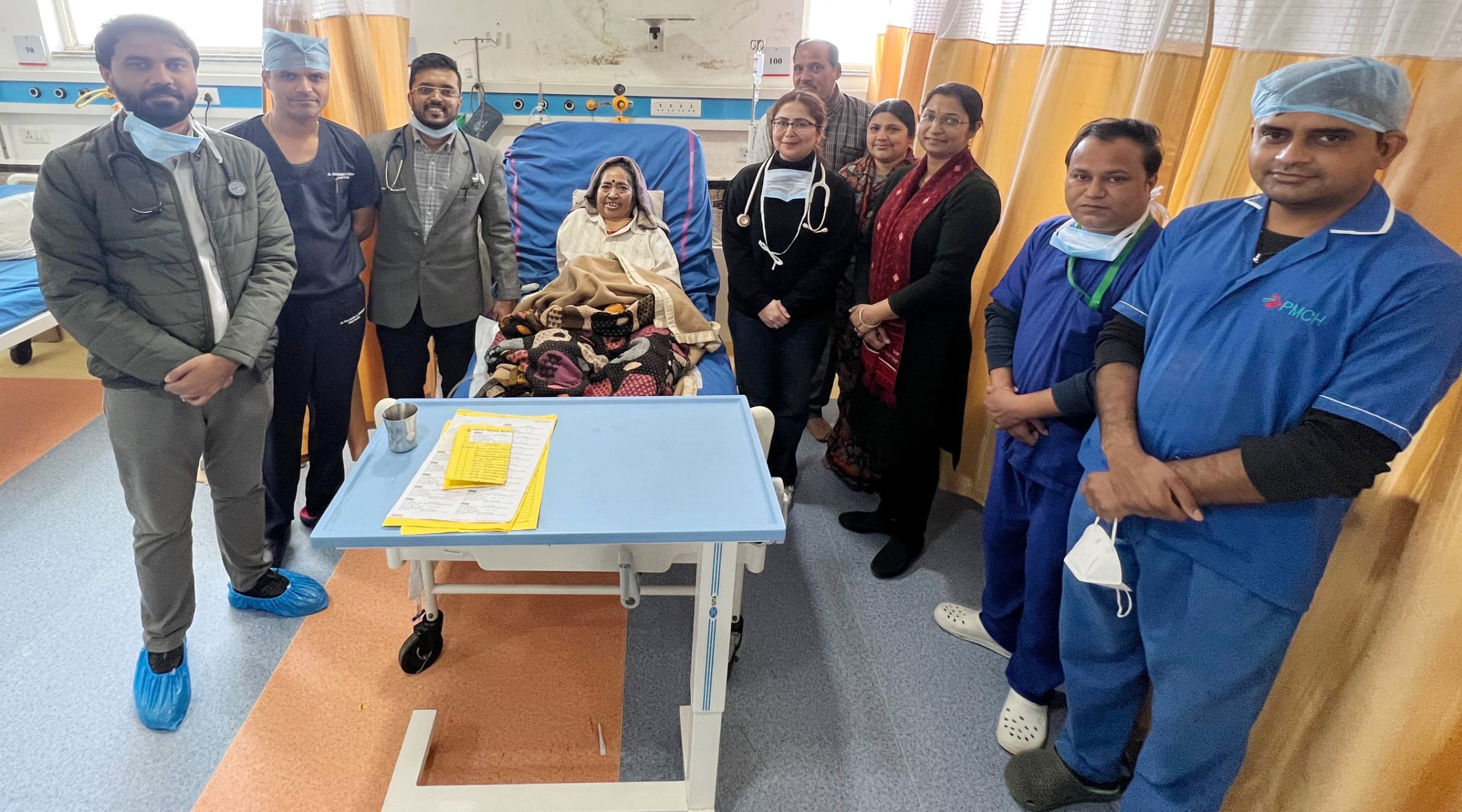 PMCH Doctors Gave New Life to Woman