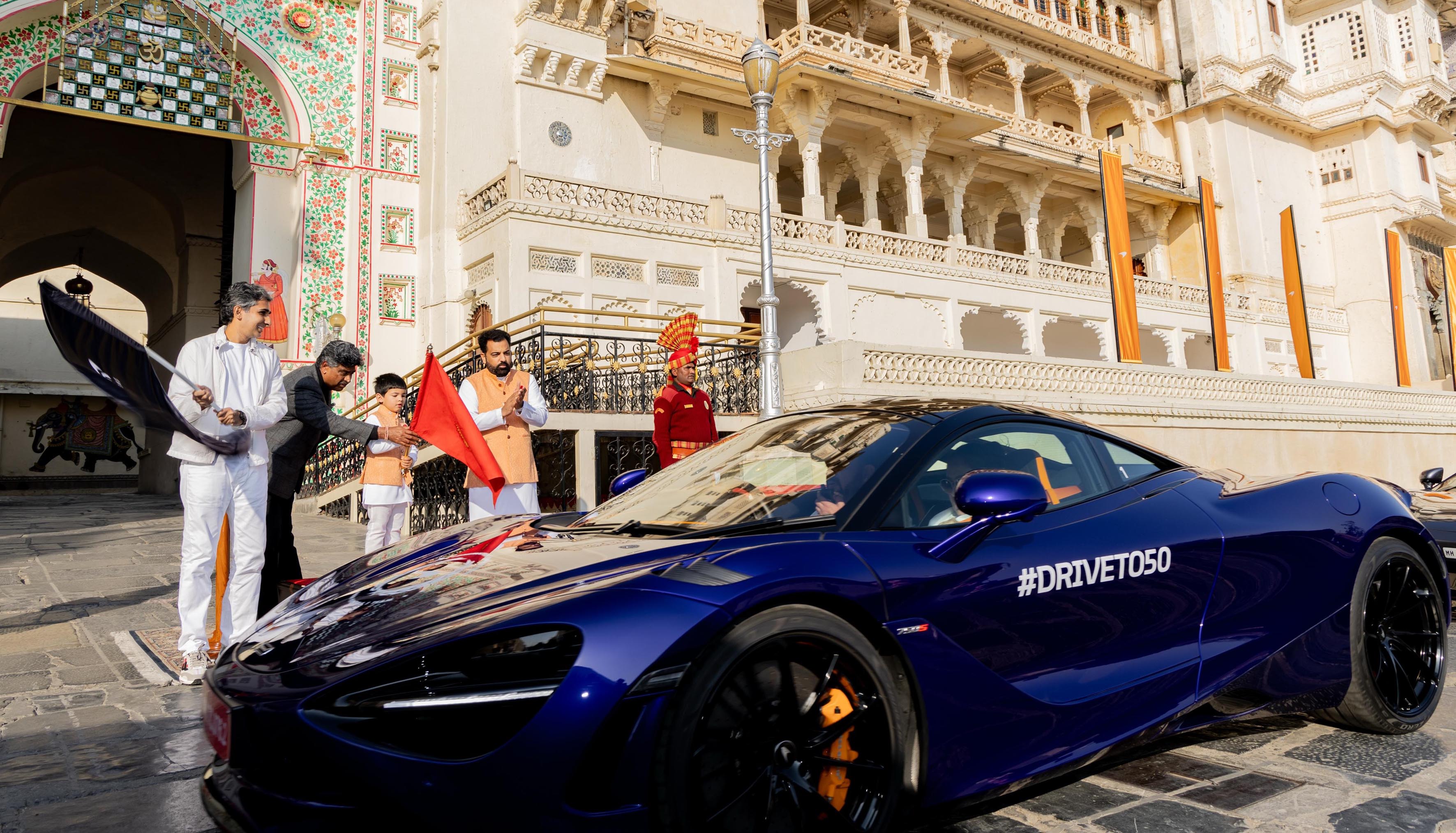 McLaren Celebrates 50 Cars in India with Exclusive Drive