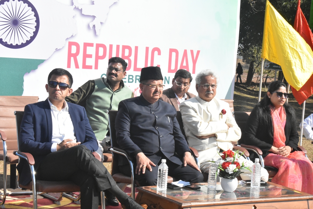 76th Republic Day Celebrated with Enthusiasm at Vikrant University