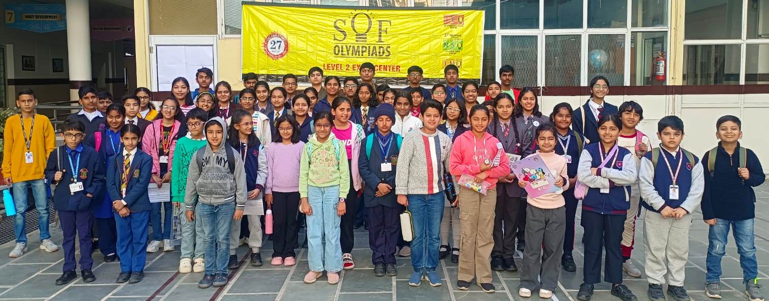 Successful Organization of English, Science, and Maths Olympiad