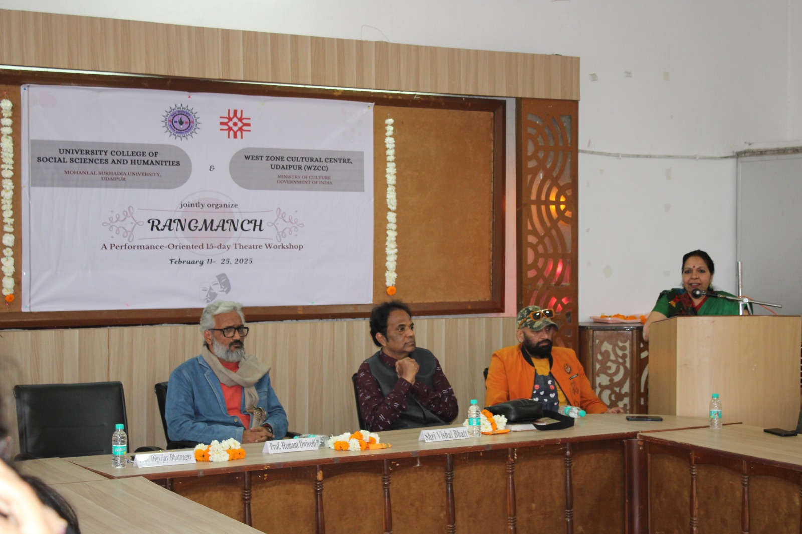 Inauguration of 15-Day Theatre Workshop 'Rangmanch'