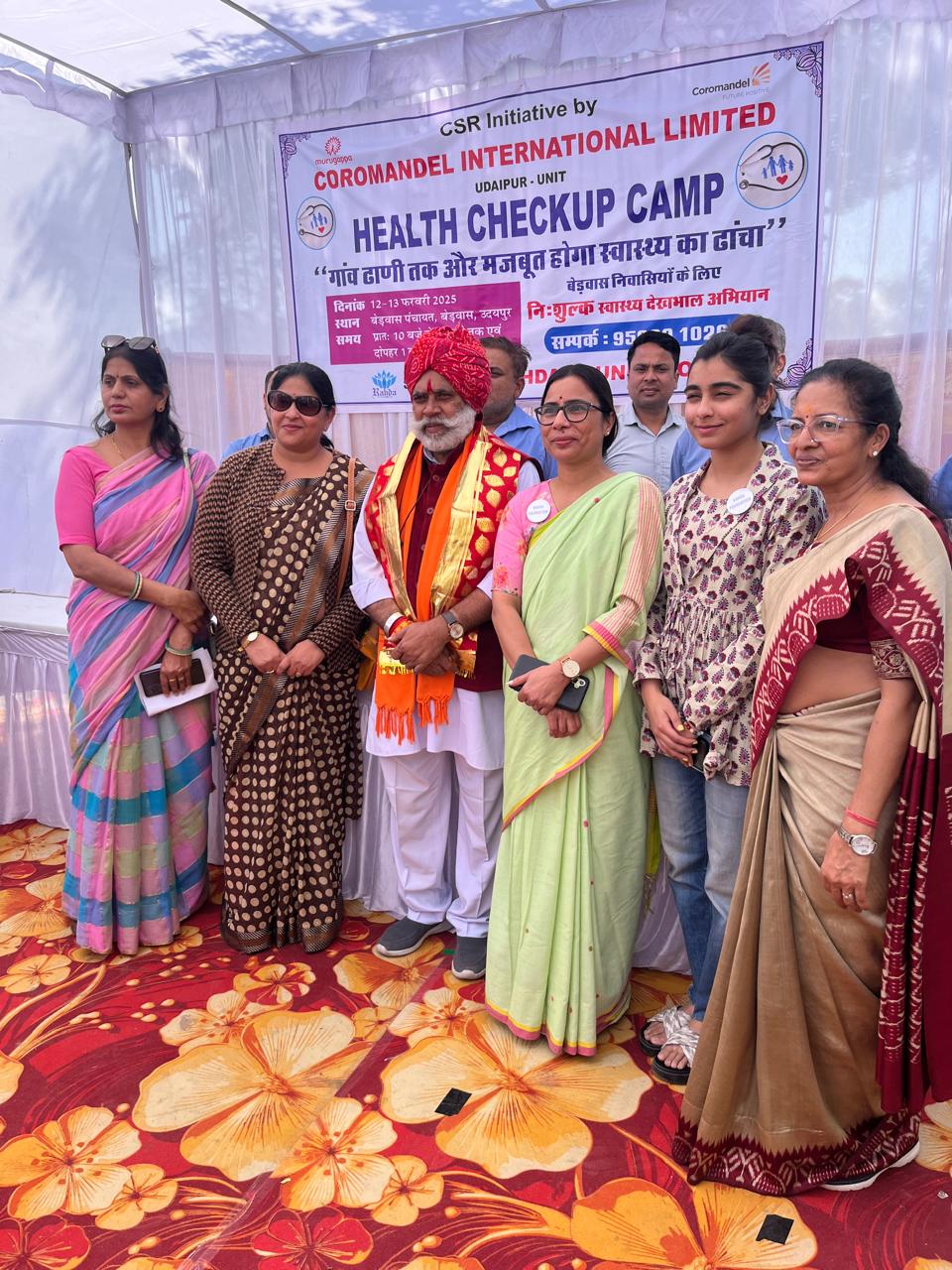 Women Led the Medical Camp, 400 Beneficiaries in Bedwas