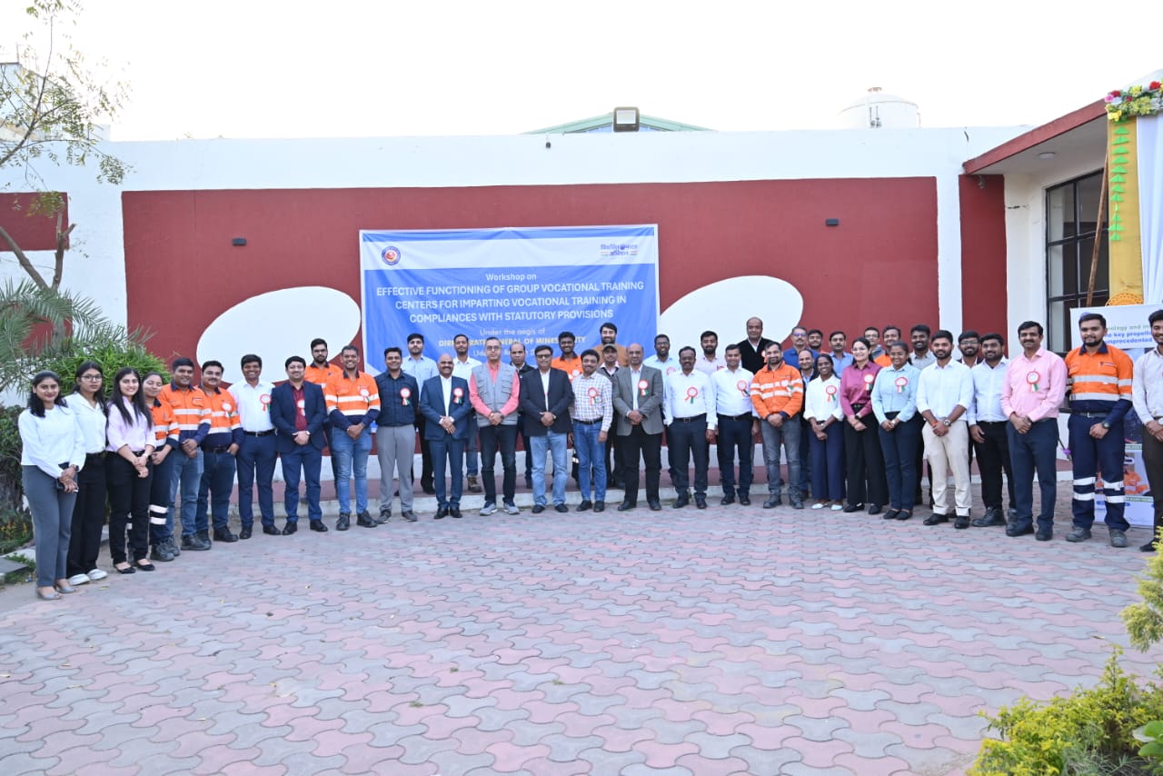 One-Day Workshop Organized by Hindustan Zinc at Rajpura Dariba under the Direction of Directorate of Mine Safety