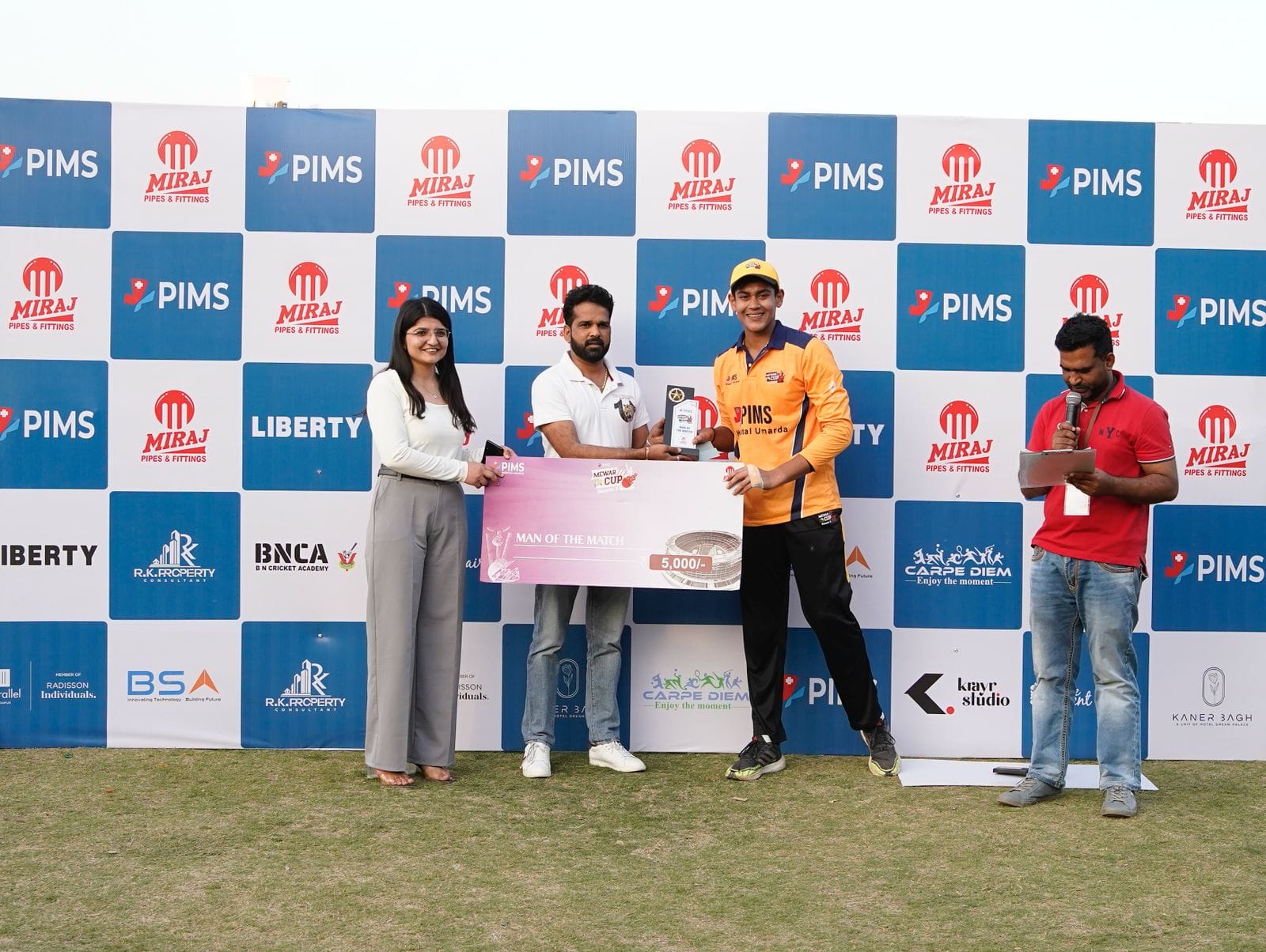 PIMS Mewar Cup Season 3: Kohan Kothari of Udaipur Hits First Century of the Tournament with a Shower of Boundaries and Sixes