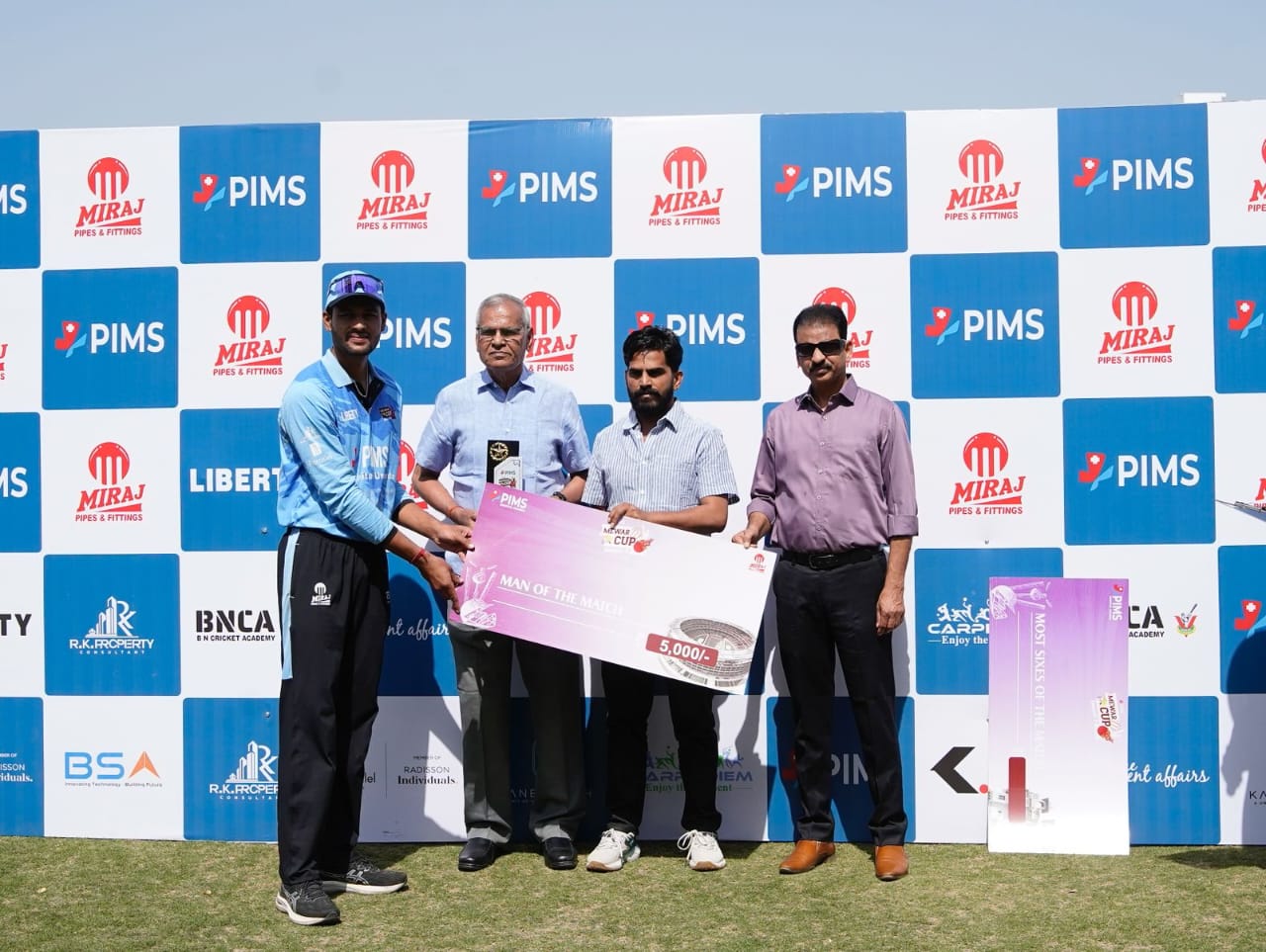 PIMS Mewar Cup Season 3: GR Cricket Academy and Liberty Win Their Matches