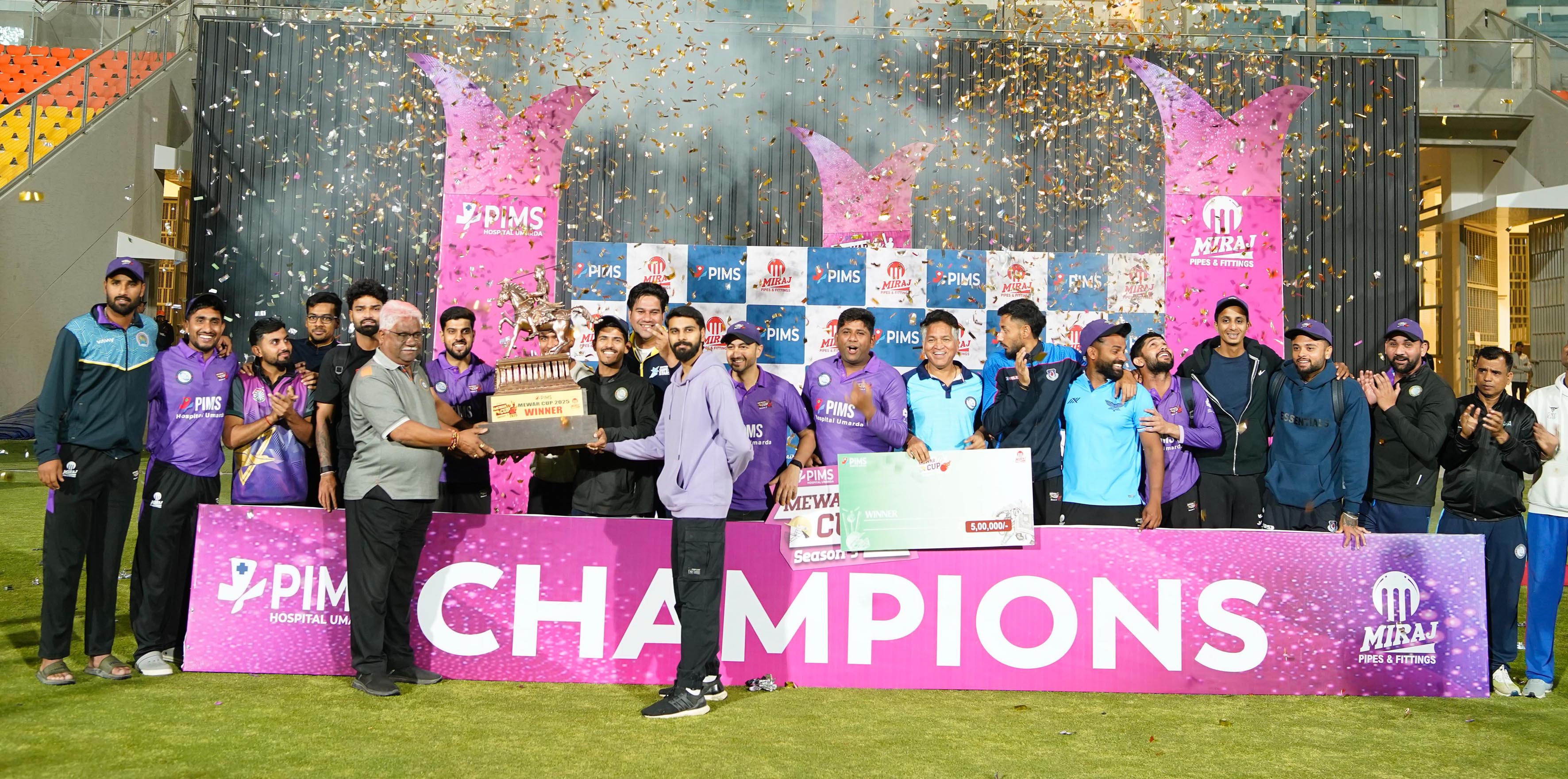 PIMS Mewar Cup Season 3: Delhi Challengers Clinch Title Amid Cheers and Enthusiasm