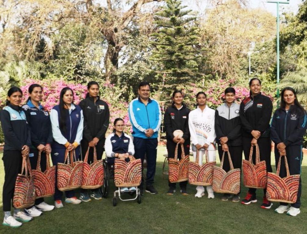 Chief Minister Sharma Discusses with 10 International Women Athletes