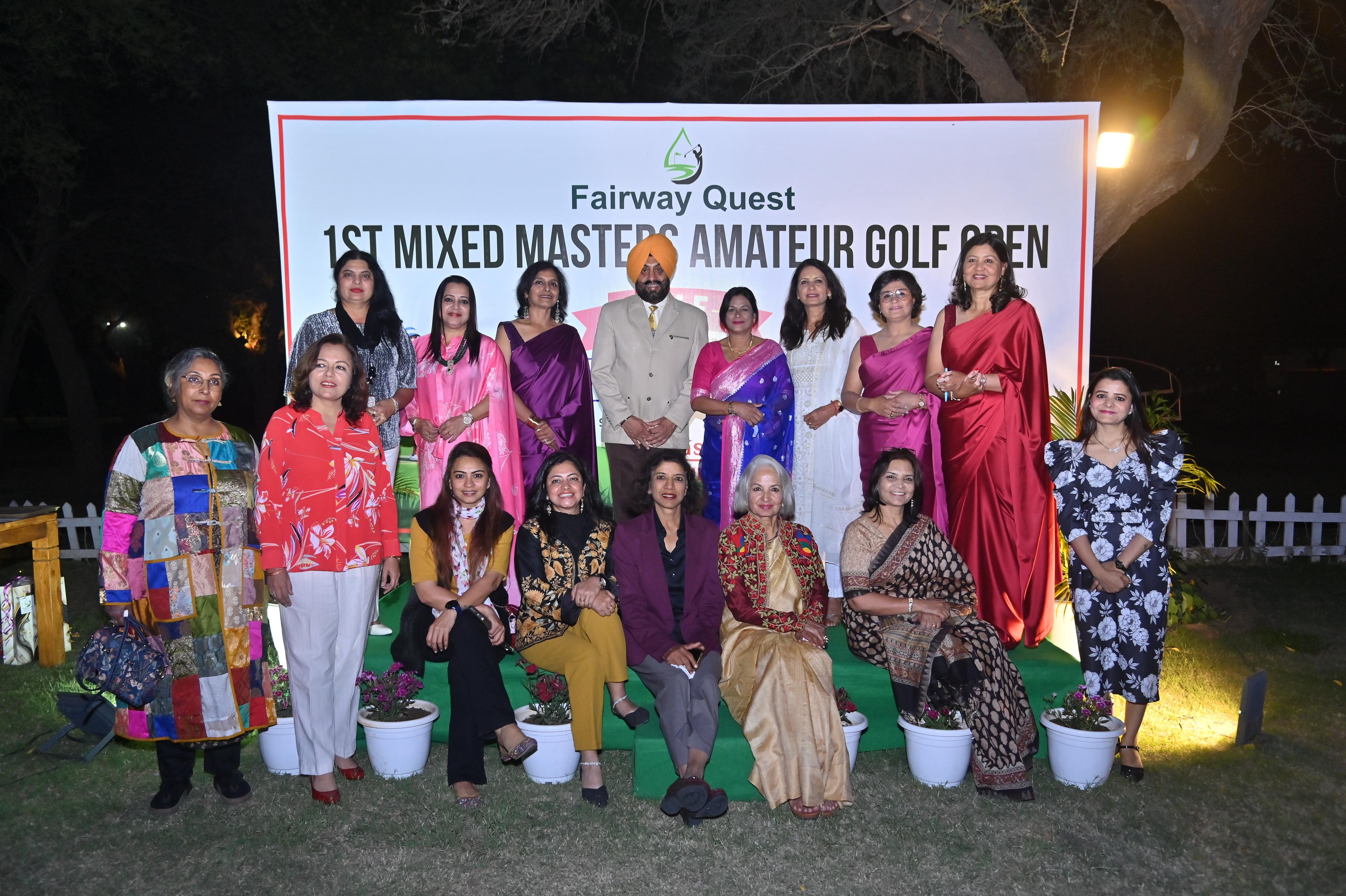 FIRST MIXED MASTERS  AMATEUR GOLF TOURNAMENT HELD IN JAIPUR ON INTERNATIONAL WOMEN'S DAY