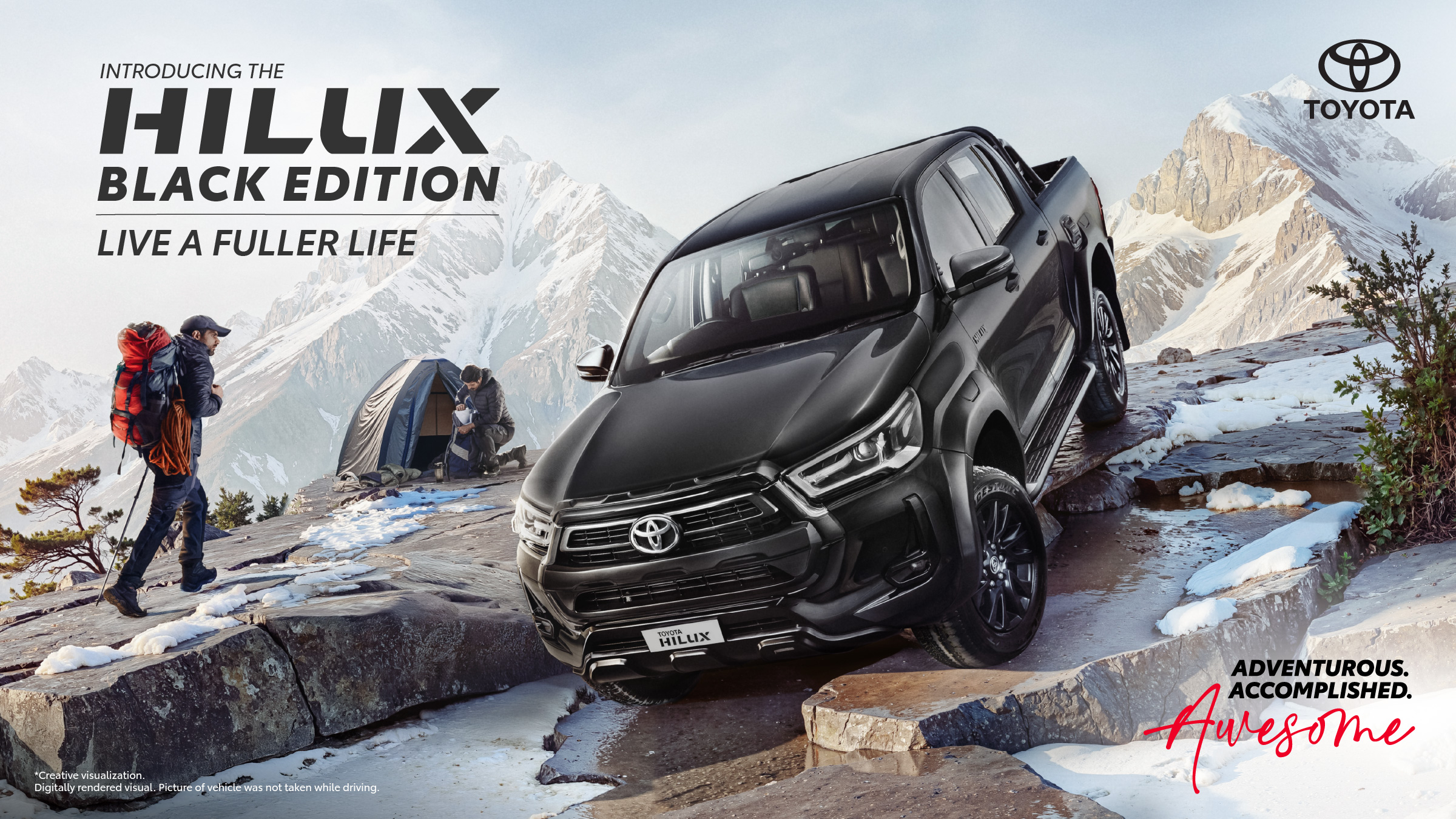 Toyota Kirloskar Motor Introduces Hilux Black Edition -  The Ultimate Blend of Boldness, Power and Sophistication