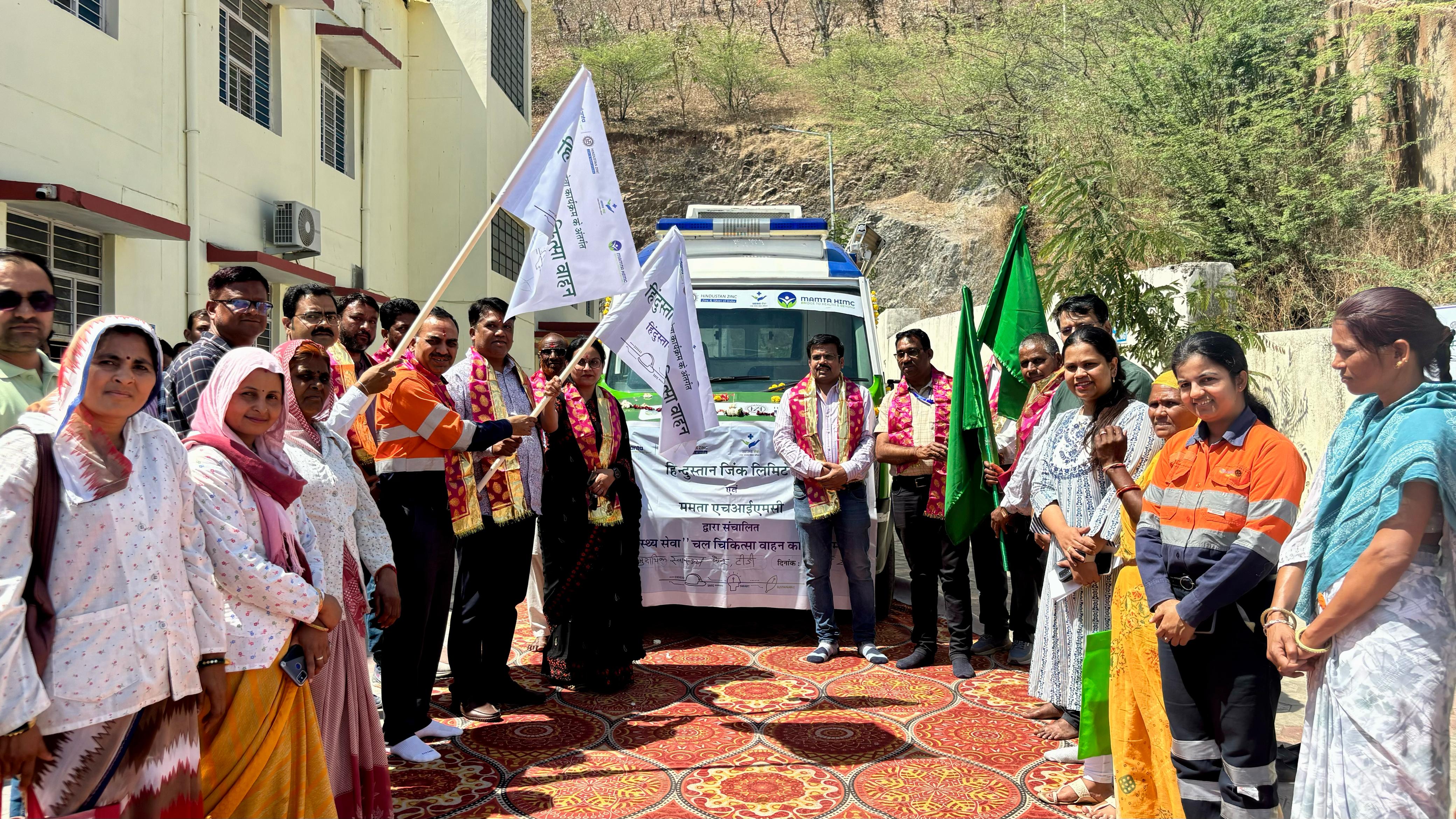 Hindustan Zinc Launches Mobile Health Van for Rural Healthcare at Jawar Mines