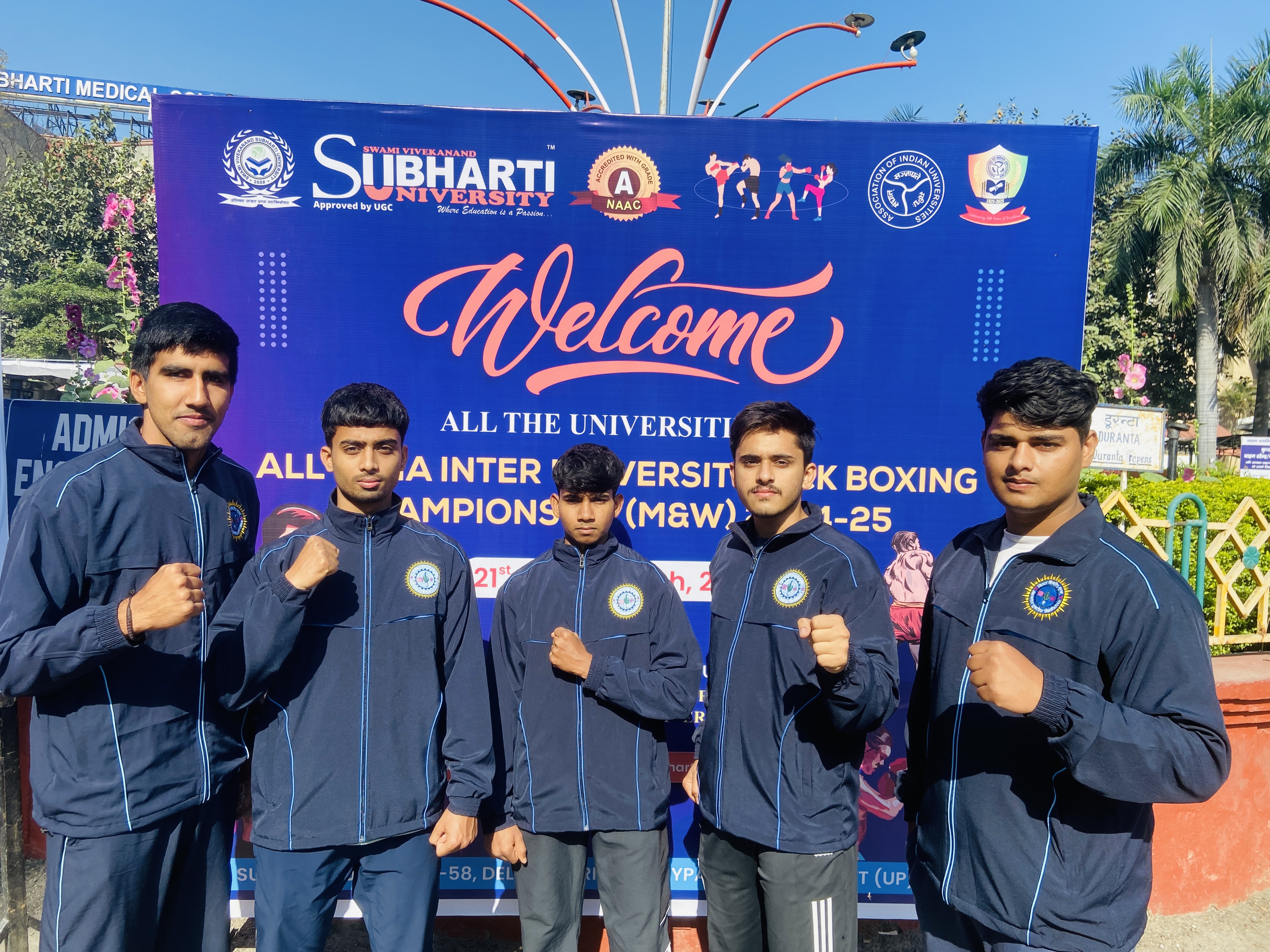 Five Udaipur Martial Arts Players Compete in National Kickboxing Championship