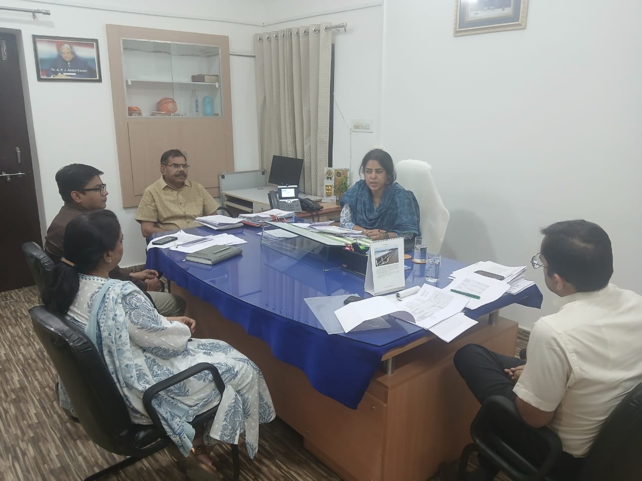 Additional Transport Commissioner Reviews Revenue and Enforcement Progress in Udaipur