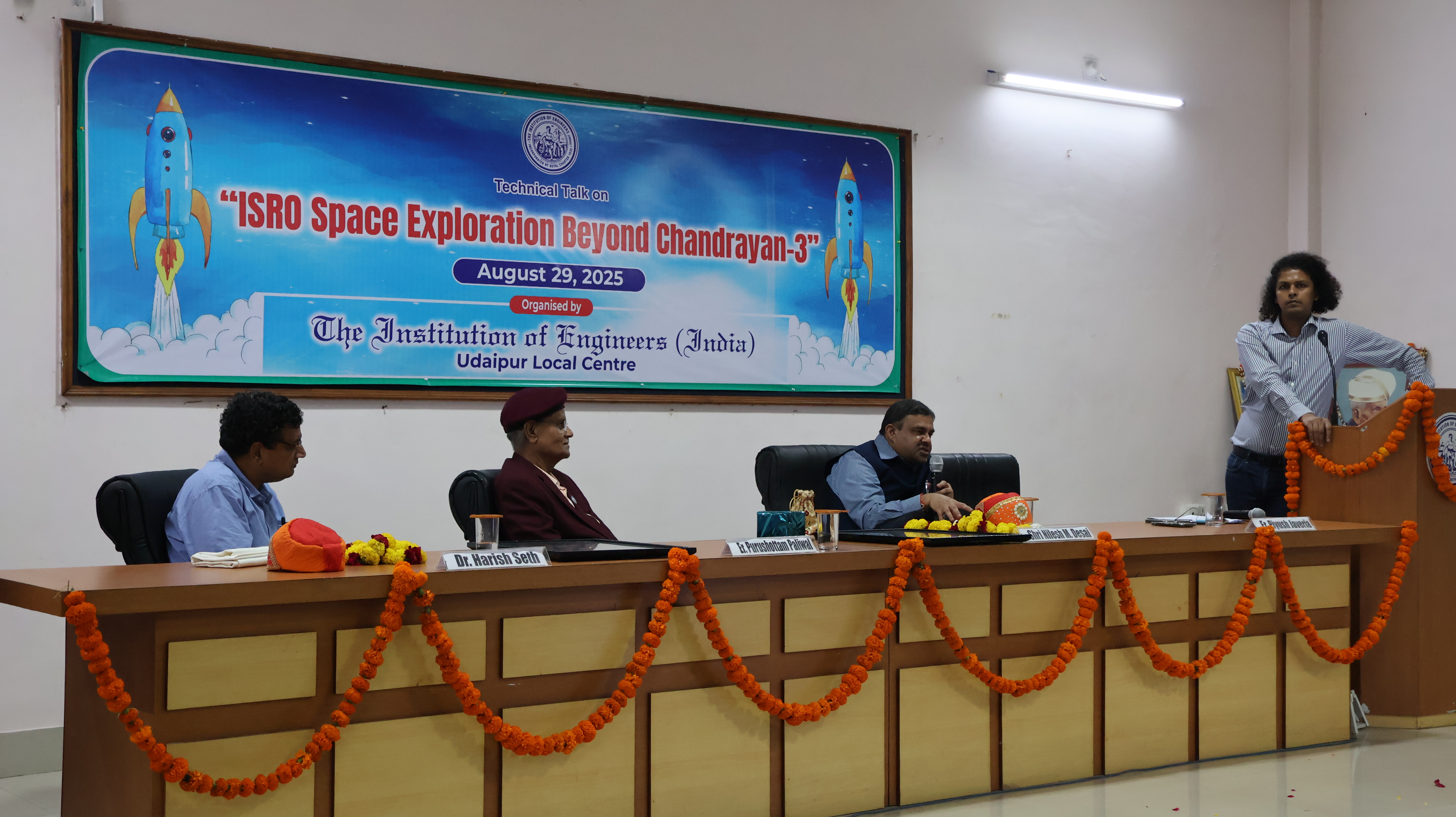 ‘चंद्रयान 3 के बाद इसरो का अंतरिक्ष अन्वेषण’’ विषय पर तकनीकी वार्ता आयोजित
