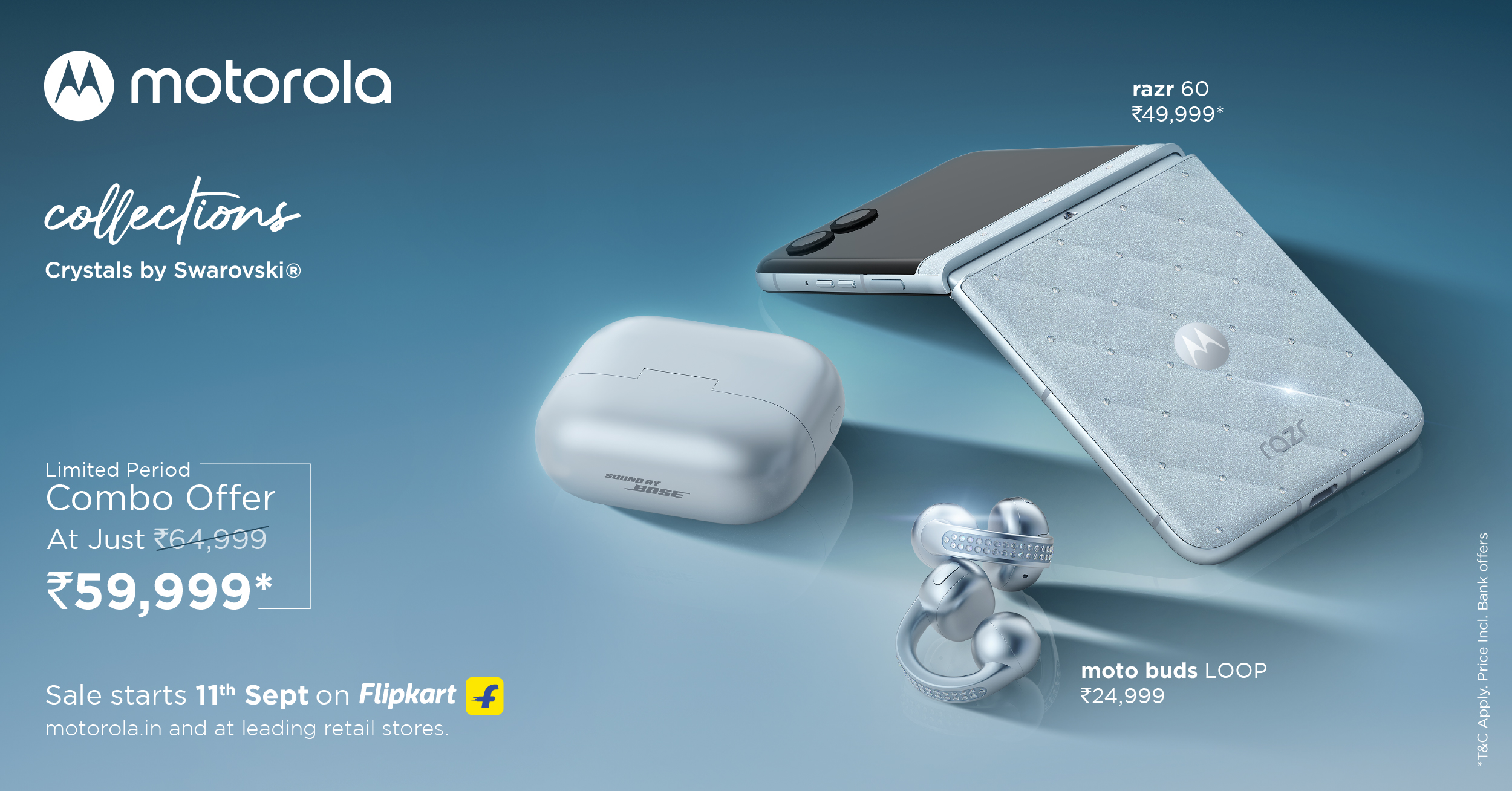 #### Motorola introduces Brilliant Collection in collaboration with Swarovski