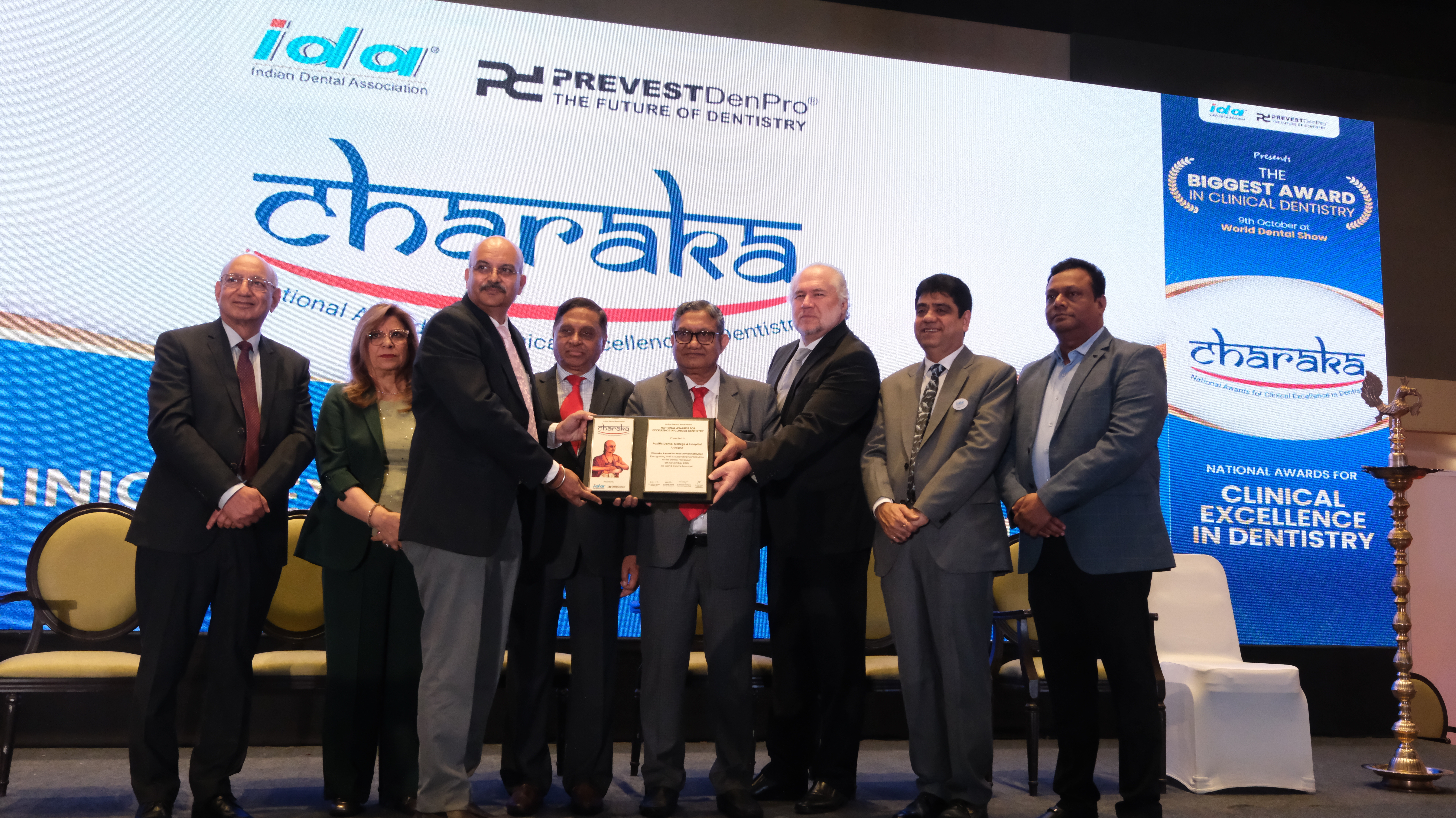पैसिफिक डेंटल कॉलेज देबारी उत्कृष्ट सेवाओं के लिए राष्ट्रीय स्तर पर सम्मानित