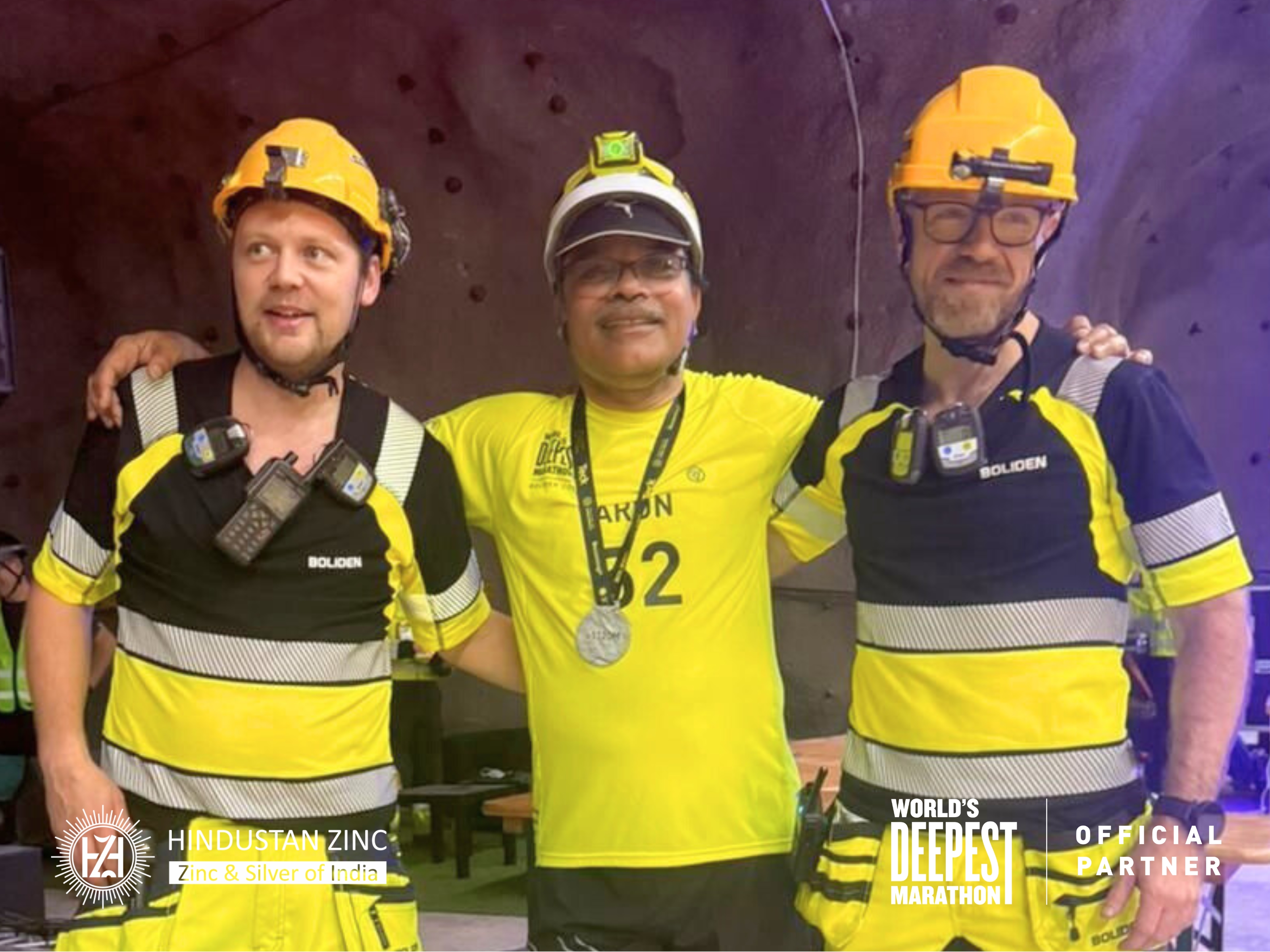 Hindustan Zinc completes the World’s Deepest Marathon in Sweden - Setting Two New Guinness World Records