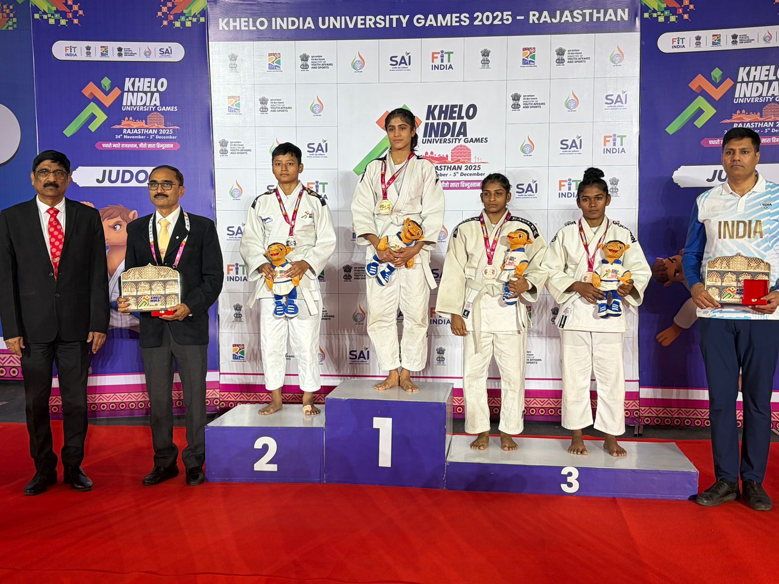 Grand Opening of Khelo India University Games in Lake City
