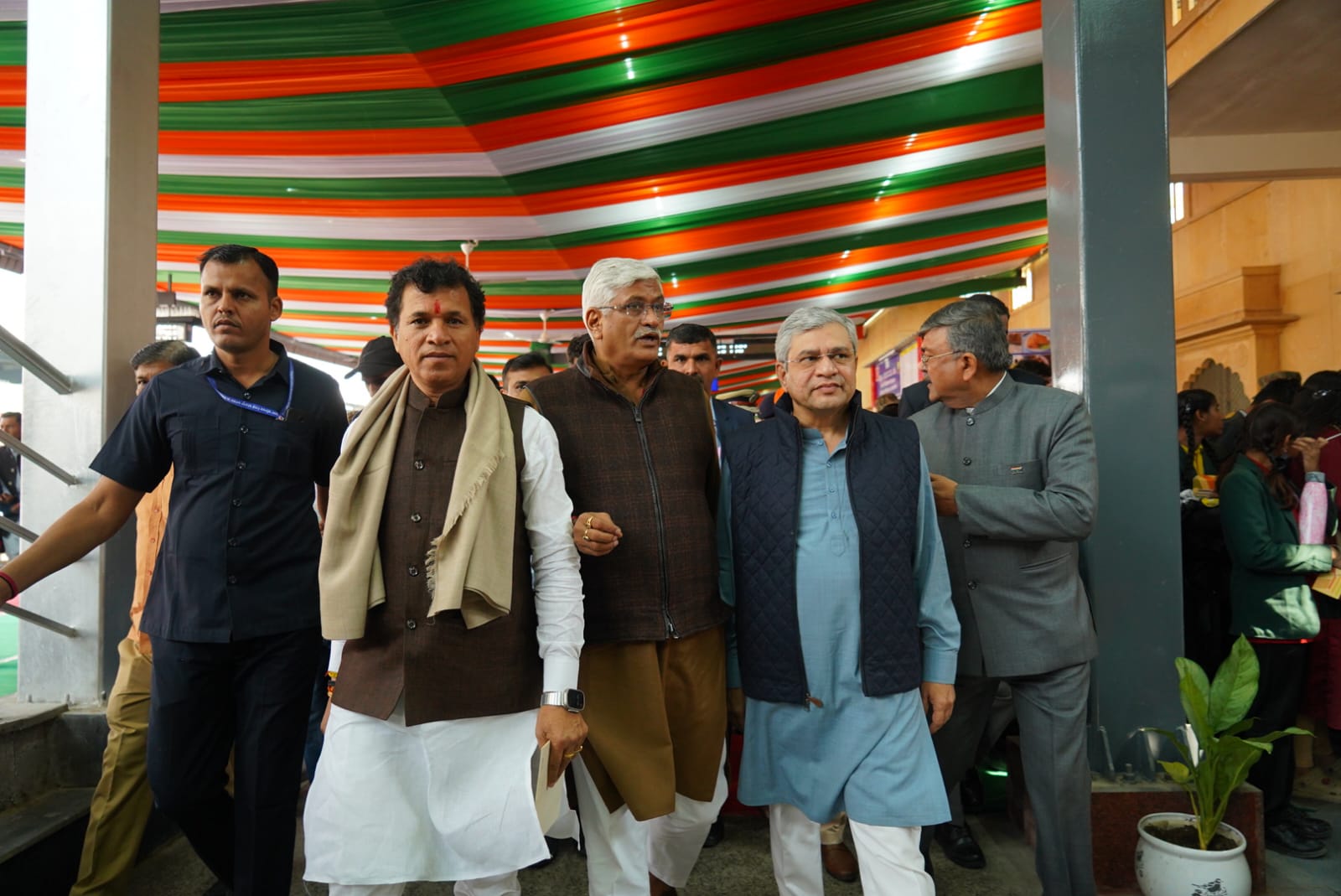 Jaisalmer–Delhi (Shakur Basti) New Special Rail Service Flagged Off b