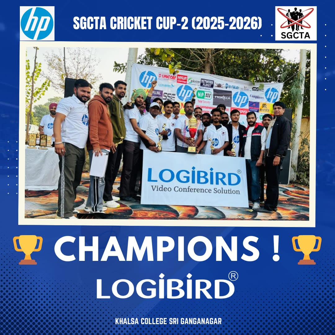 Logibird ने जीता SGCTA क्रिकेट आईटी कप 2025