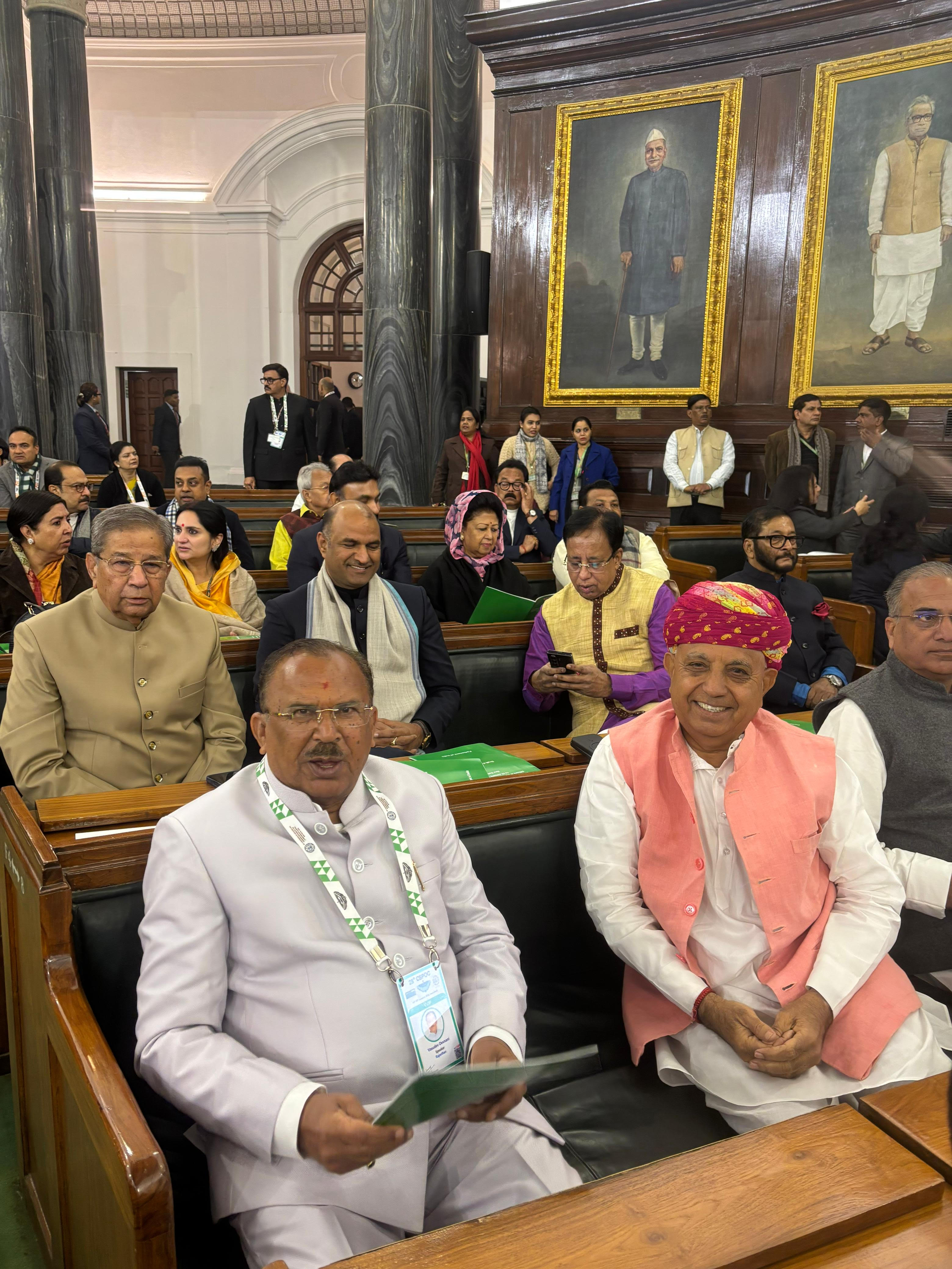 राजस्थान विधानसभाध्यक्ष वासुदेव देवनानी ने नई दिल्ली में 28वें राष्ट्रमंडल संसदीय सम्मेलन के उद्घाटन समारोह में भाग लिया*