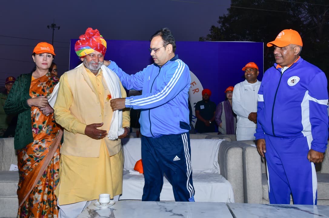 मुख्यमंत्री श्री भजनलाल शर्मा के मुख्य आतिथ्य में अलवर टाइगर इंटरनेशनल हाफ मैराथन का हुआ आयोजन