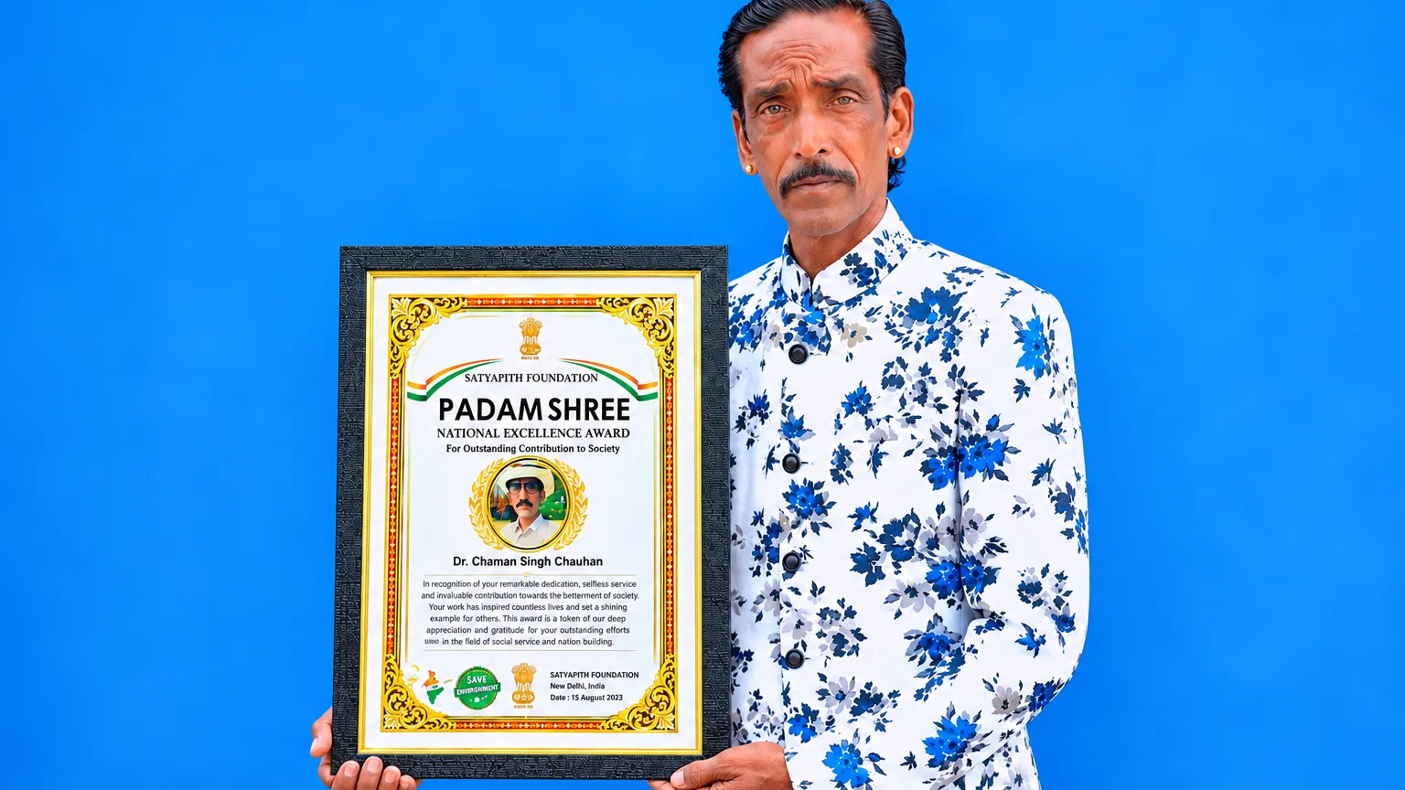 28 वर्षों की वन्यजीव सेवा को राष्ट्रीय पहचान, डॉ. चमन सिंह चौहान को पद्मश्री सम्मान