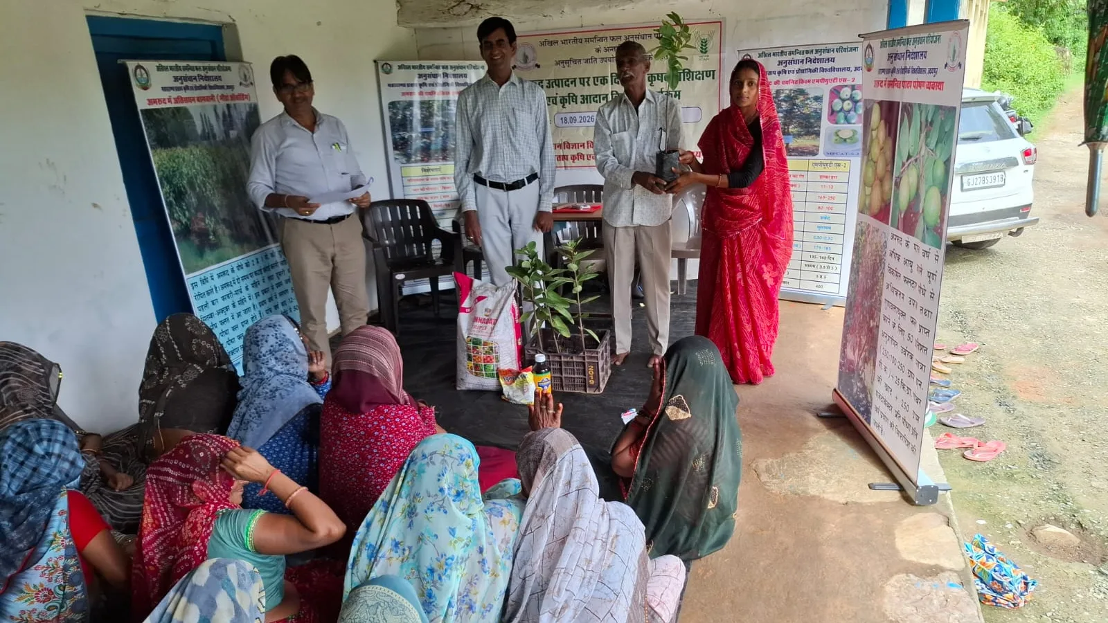 One-Day Farmer Training Programme on Scientific Guava Cultivation and Input Distribution Organised