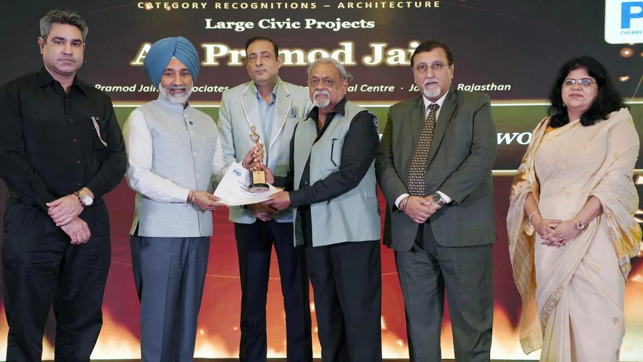 Renowned architect Pramod Jain Bags Prestigious Architecture Excellence Recognition Award