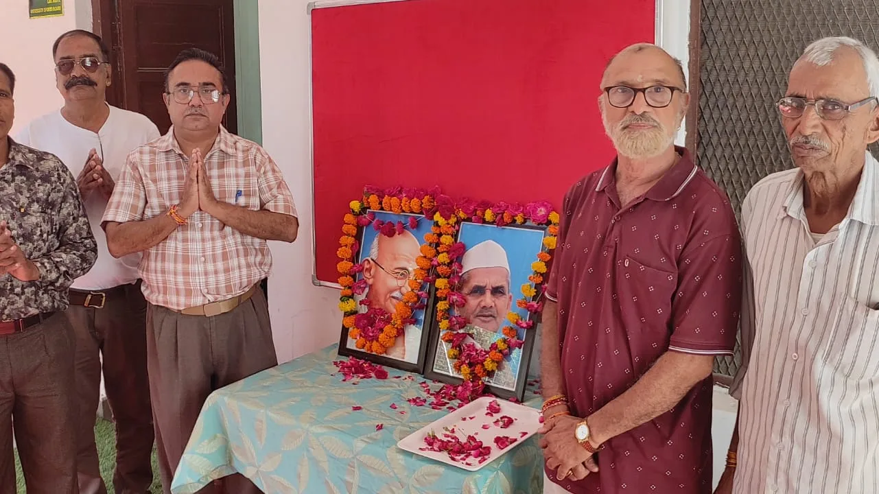 Gandhi and Shastri Jayanti Observed at MPUAT Directorate of Student Welfare