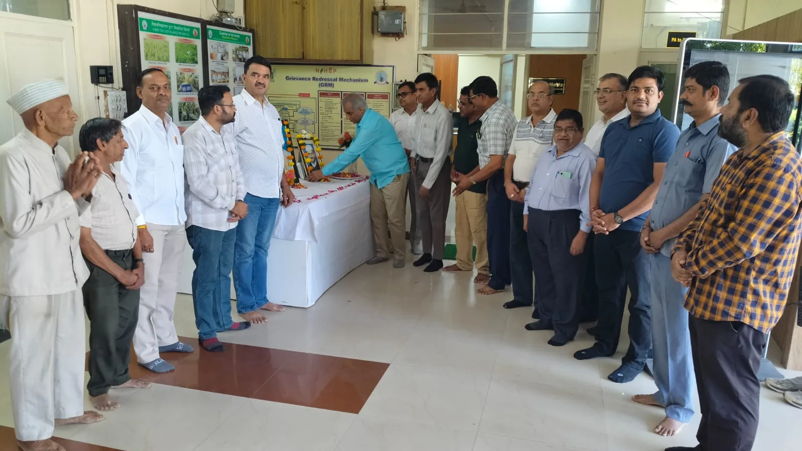 महाराणा प्रताप कृषि एवं प्रौद्योगिकी विश्वविद्यालय, उदयपुर के अनुसंधान निदेशालय में गांधी जयंती एवं शास्त्री जयंती श्रद्धा एवं उत्साह के साथ मनाई गई