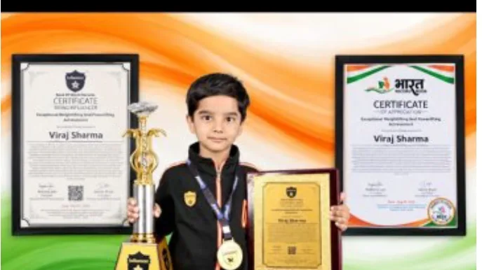 Six-Year-Old Udaipur Boy Lifts 47 Kg, Draws Attention With Strength Achievements
