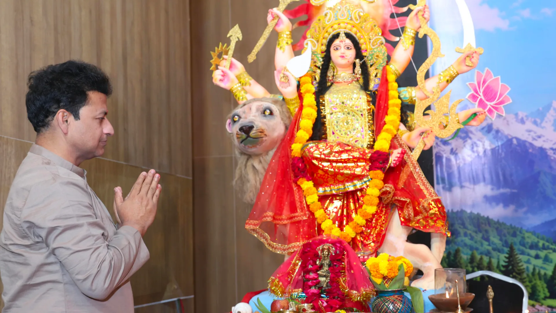 देवी भागवत के प्रसंगों में छिपा है शक्ति, विवेक और सेवा का संदेश: प्रशांत अग्रवाल