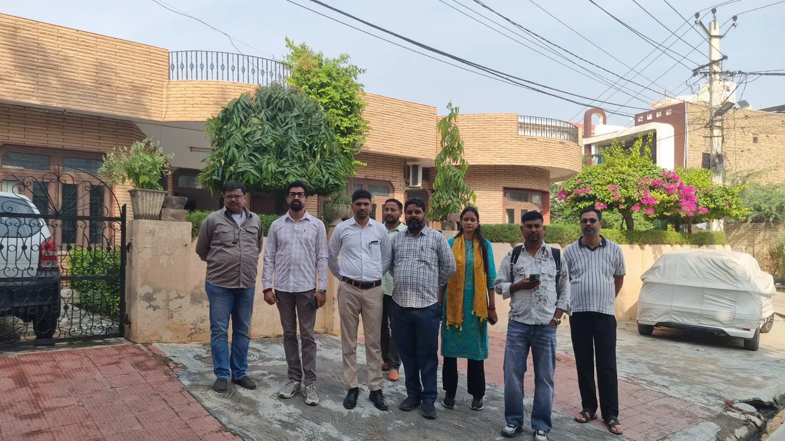 जाट धर्मशाला के पास किए गए अवैध अतिक्रमण को नगर परिषद द्वारा हटाया गया