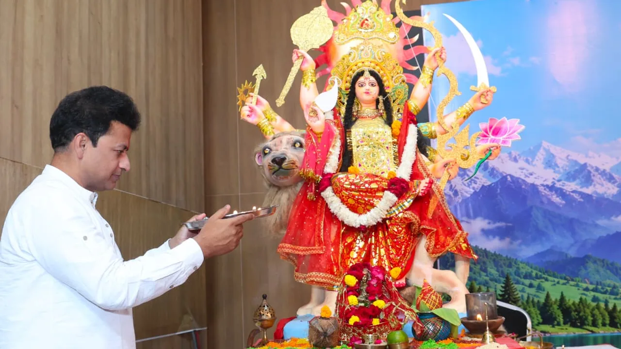 श्रीराम ने नौ दिनों तक मां की उपासना कर विजय पाई: प्रशांत अग्रवाल