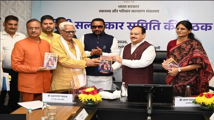उदयपुर के पूर्व सांसद भानु कुमार शास्त्री पर आधारित पुस्तक ‘प्रेरणा पुंज’ का दिल्ली में विमोचन