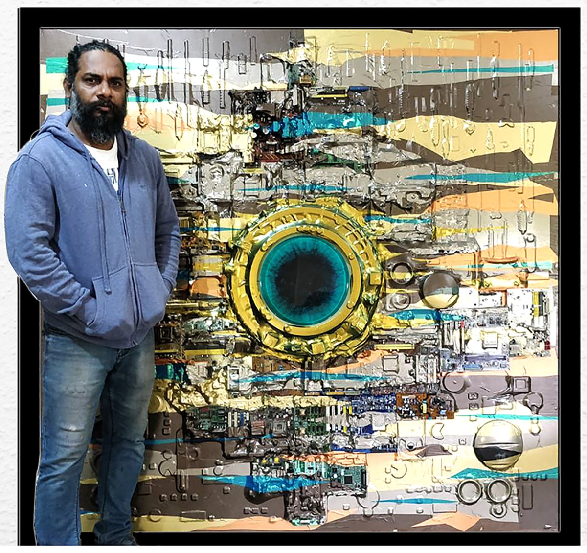 Jehangir Art Gallery Hosts Award-Winning Artist Haribaabu Naatesan’s Show ‘Irreversible 2.0 – Obsoleteness is Mukti’ from 25-31 January, 2022