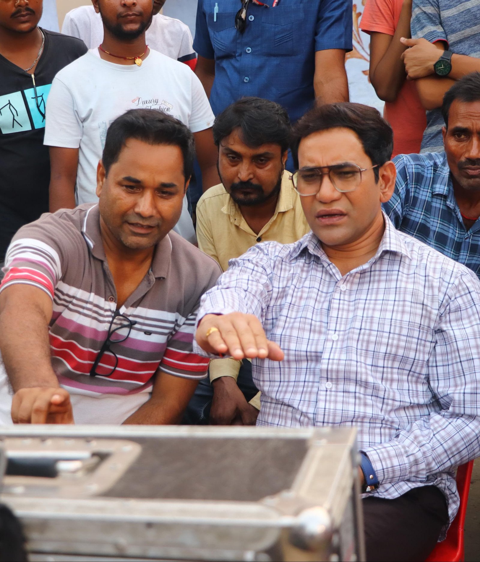 "Balma Bada Nadan" Shooting in Kushinagar*
