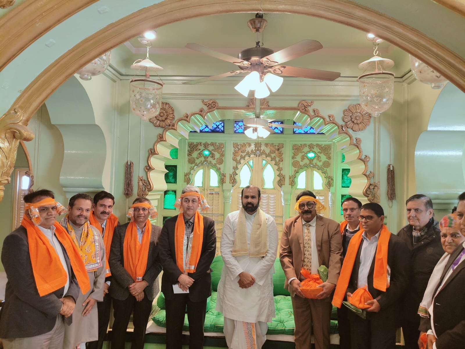 Chief Secretary of Rajasthan Visits Shri Ji Prabhu's Rajbhog Display