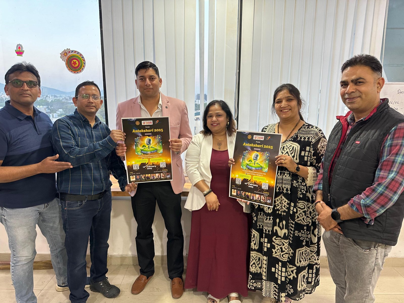 International Player Kuldeep Singh Rao Unveils Poster for Rotary Club's Antakshari Event