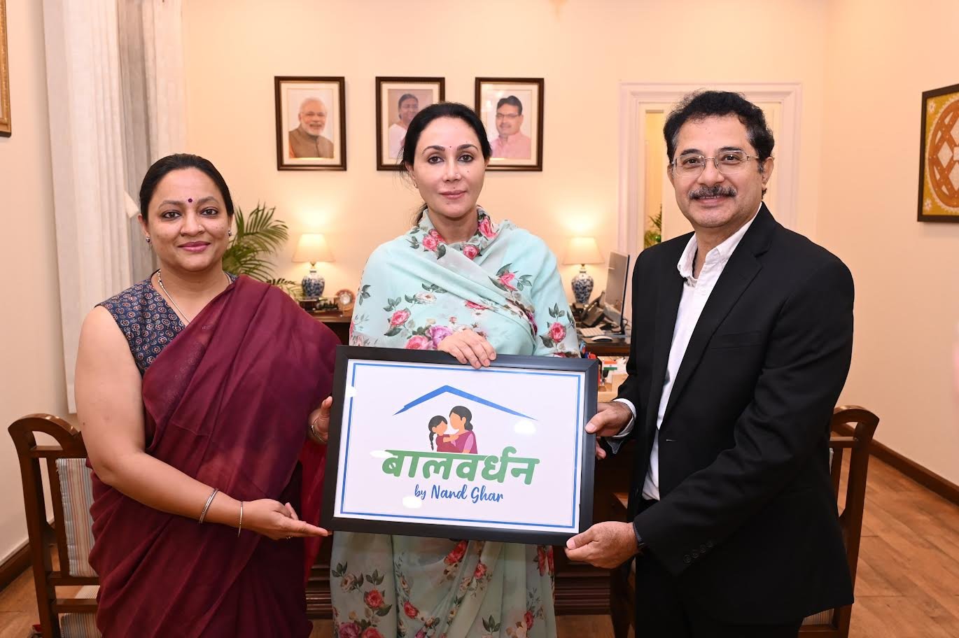 ###Smt. Diya Kumari Inaugurates 'Balvardhan' Project 