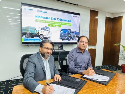 #### Hindustan Zinc Deepens Partnership with GreenLine Mobility to deploy EV and LNG Trucks for Green Logistics