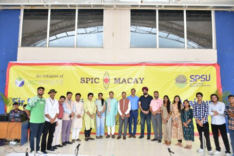 #### SPIC MACAY’s Melodious Flute Concert at SPSU