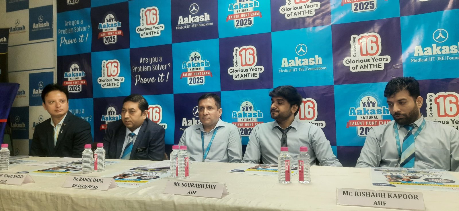 Aakash Launches ANTHE 2025, Celebrates 16 Glorious Years of Transforming Dreams into Success