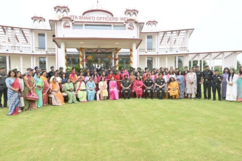 Deputy CM Diya Kumari Celebrates Raksha Bandhan with Sapta Shakti Command Soldiers